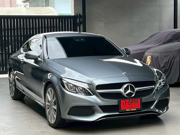 Mercedes-Benz C-Class 2018 C250 Sedan เบนซิน ไม่ติดแก๊ส เกียร์อัตโนมัติ เทา รูปที่ 2