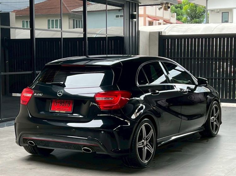 Mercedes-Benz A-Class 2015 A250 Sedan เบนซิน ไม่ติดแก๊ส เกียร์อัตโนมัติ ดำ รูปที่ 3