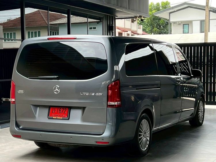 Mercedes-Benz V-Class 2021 Vito Van ดีเซล ไม่ติดแก๊ส เกียร์อัตโนมัติ เทา รูปที่ 4