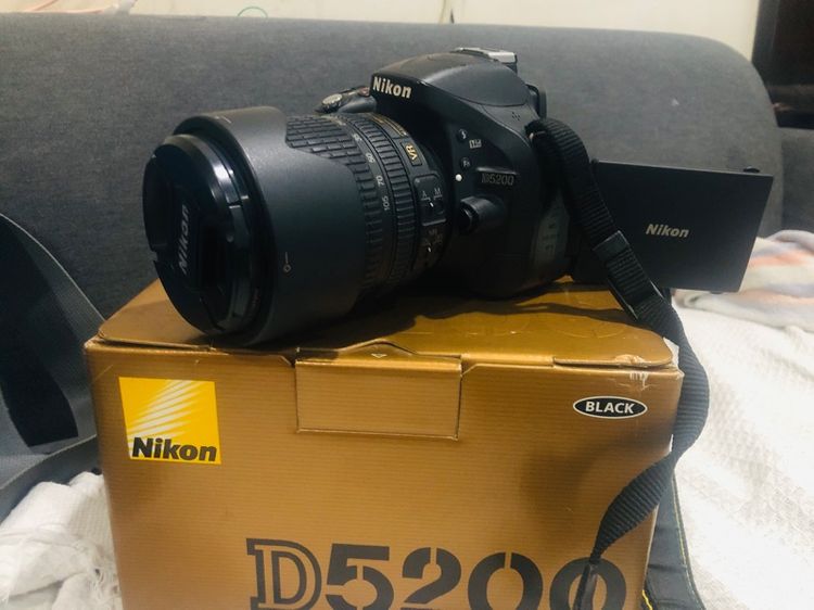 กล้อง D5200 พร้อมอุปกรณ์ แถม เลนส์ fix