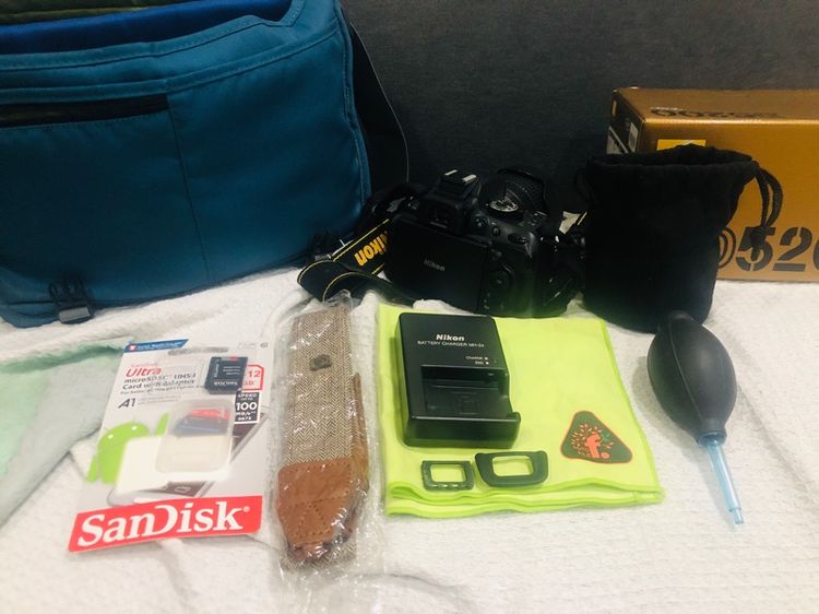 กล้อง D5200 พร้อมอุปกรณ์ แถม เลนส์ fix รูปที่ 5