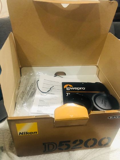 กล้อง D5200 พร้อมอุปกรณ์ แถม เลนส์ fix รูปที่ 4