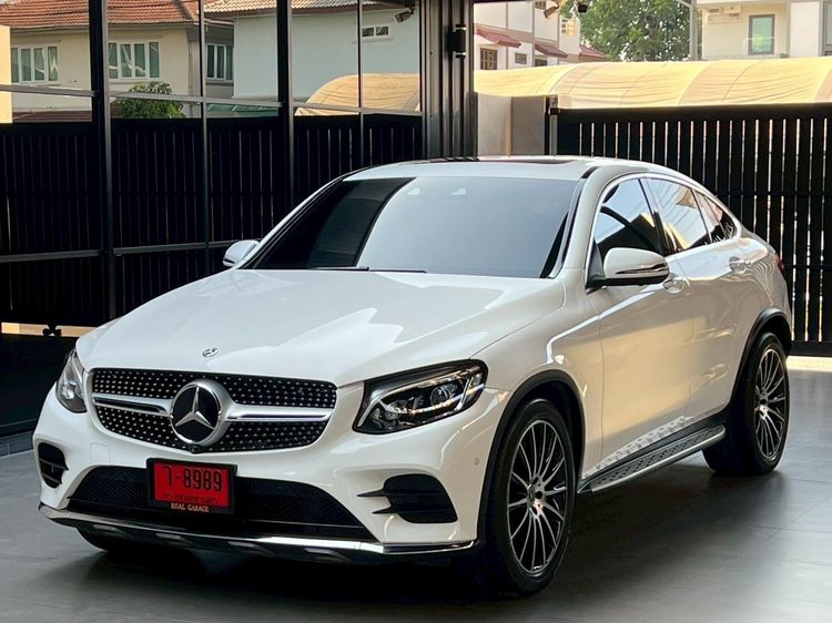 รถ Mercedes-Benz GLC-Class GLC250 สี ขาว