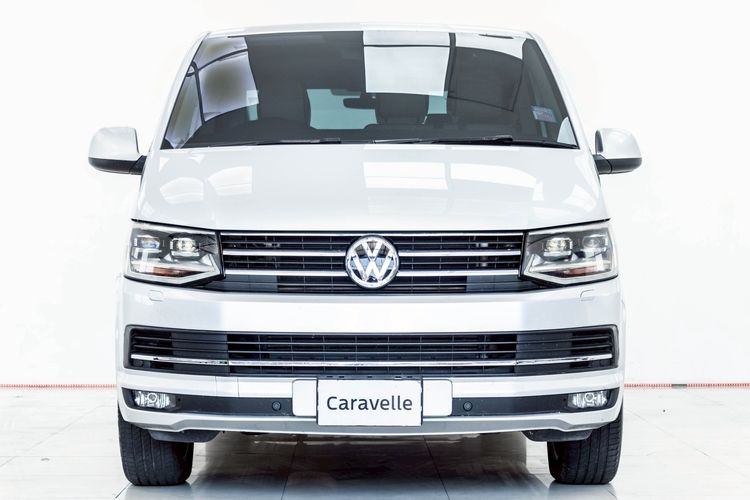 Volkswagen Caravelle 2017 2.0 TDi Van ดีเซล ไม่ติดแก๊ส เกียร์อัตโนมัติ เทา รูปที่ 4