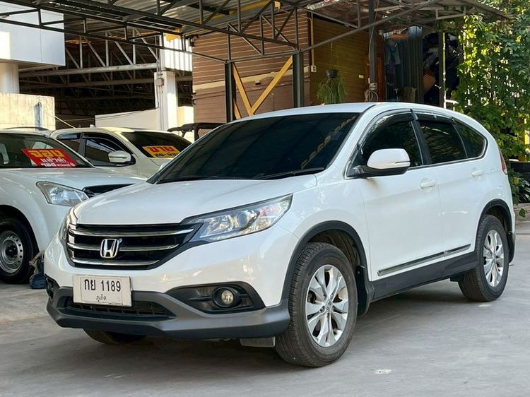 รถ Honda CR-V 2.0 E 4WD สี ขาว