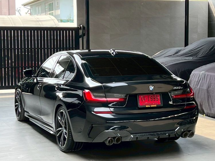 BMW Series 3 2021 330e Sedan ปลั๊กอินไฮบริด (PHEV) ไม่ติดแก๊ส เกียร์อัตโนมัติ ดำ รูปที่ 4