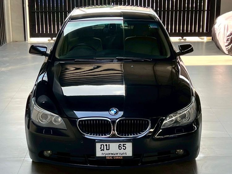 BMW Series 5 2007 523i Sedan เบนซิน ไม่ติดแก๊ส เกียร์อัตโนมัติ ดำ รูปที่ 3