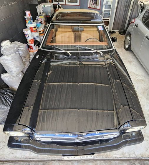 Ford Mustang 1974 Mach-E Sedan เบนซิน ไม่ติดแก๊ส เกียร์อัตโนมัติ ดำ รูปที่ 4