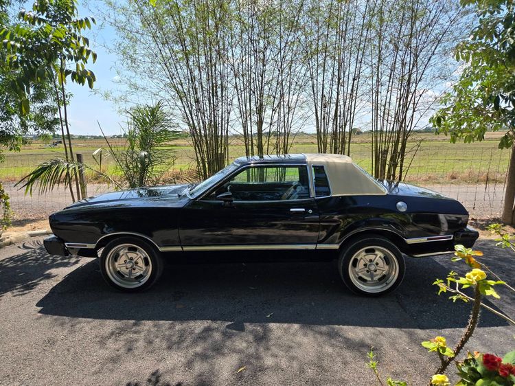 Ford Mustang 1974 Mach-E Sedan เบนซิน ไม่ติดแก๊ส เกียร์อัตโนมัติ ดำ รูปที่ 3