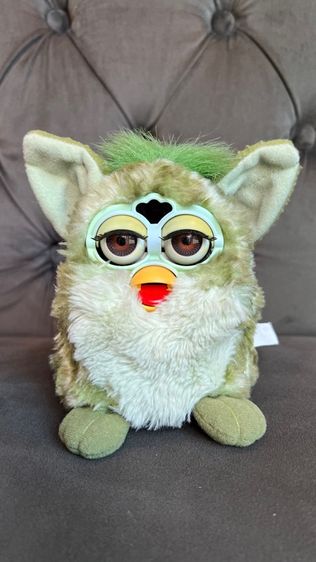 ตุ๊กตาเฟอร์บี้ Furby Vintage 1998 Green Frog Furby Japan