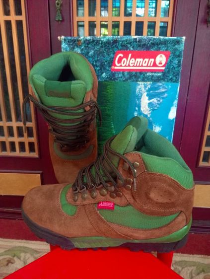 USA,รองเท้าหนังแท้โคลแมนแท้แบรนด์ดังจากอเมริกาเจ้าของเดิมใส่กับอเมริกามาเมืองไทยเพียงครั้งเดียวสภาพเหมือนใหม่