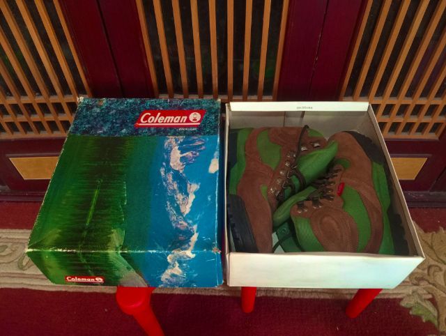 USA,รองเท้าหนังแท้โคลแมนแท้แบรนด์ดังจากอเมริกาเจ้าของเดิมใส่กับอเมริกามาเมืองไทยเพียงครั้งเดียวสภาพเหมือนใหม่ รูปที่ 3