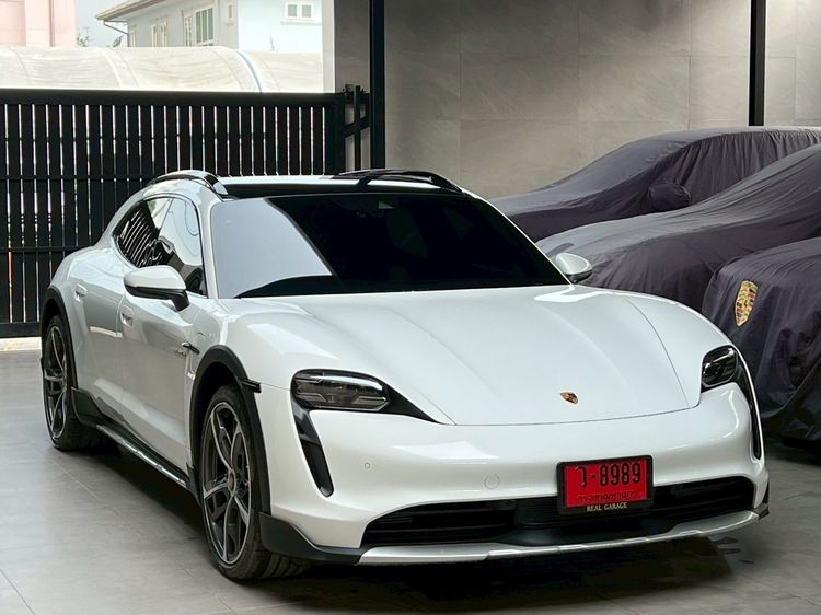 Porsche Taycan 2022 4S 4WD Sedan ไฟฟ้า ไม่ติดแก๊ส เกียร์อัตโนมัติ ขาว รูปที่ 2