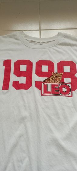 เสื้อยืดเบียร์ LEO 1998 สีขาว ของแท้ จากงานเบียร์ ไซส์ L  รูปที่ 3