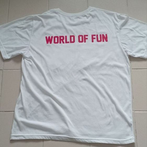 เสื้อยืดเบียร์ LEO 1998 สีขาว ของแท้ จากงานเบียร์ ไซส์ L  รูปที่ 2