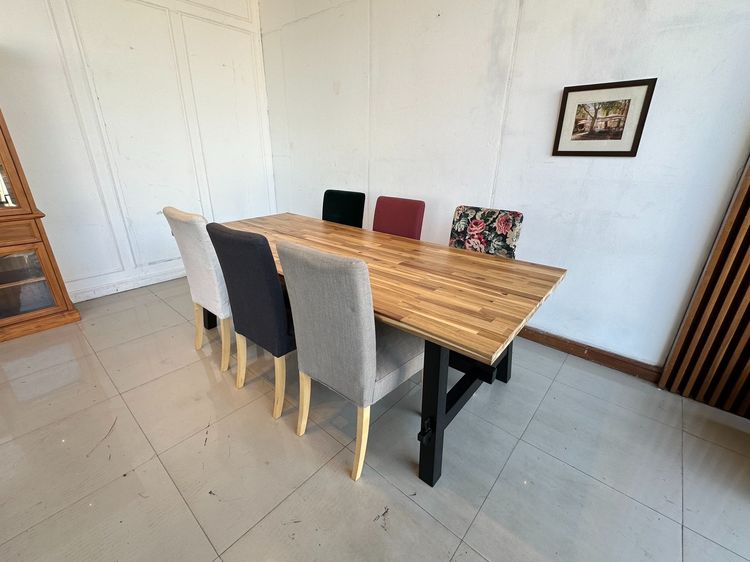 ชุดโต๊ะทานอาหาร 6 ที่นั่ง แบรนด์ IKEA  รูปที่ 4