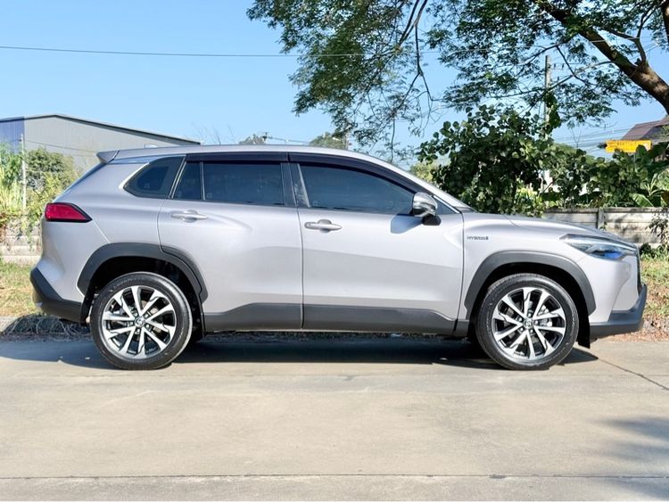 Toyota Corolla Cross 2020 1.8 Hybrid Premium ไฮบริด เกียร์อัตโนมัติ เทา รูปที่ 4