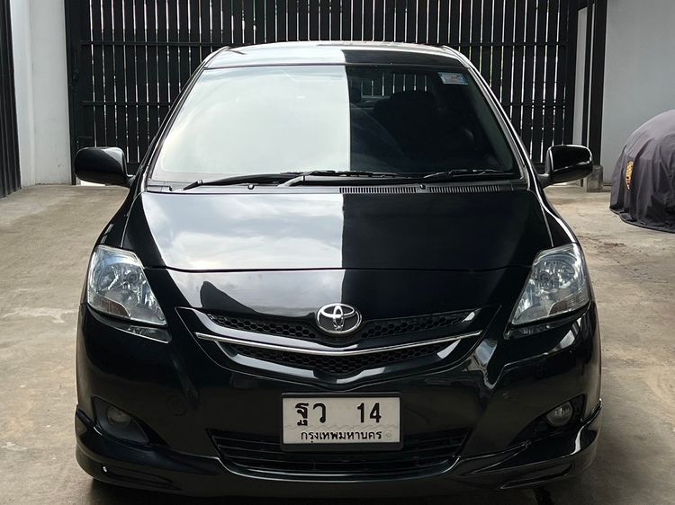 Toyota Vios 2008 1.5 E Sedan เบนซิน ไม่ติดแก๊ส เกียร์อัตโนมัติ ดำ รูปที่ 2