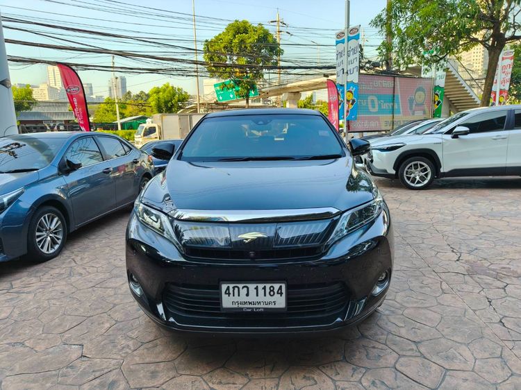 Toyota Harrier 2014 2.5 Hybrid Premium Utility-car ไฮบริด ไม่ติดแก๊ส เกียร์อัตโนมัติ ดำ รูปที่ 2