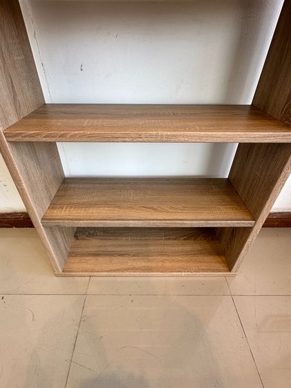 ชั้นวางของ 5 ชั้นวาง โครงไม้ MDF สีบีช รูปที่ 9