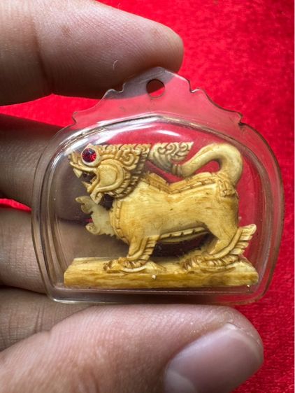 สิงห์ ตัวใหญ่ หลวงพ่อหอม หายาก รูปที่ 2