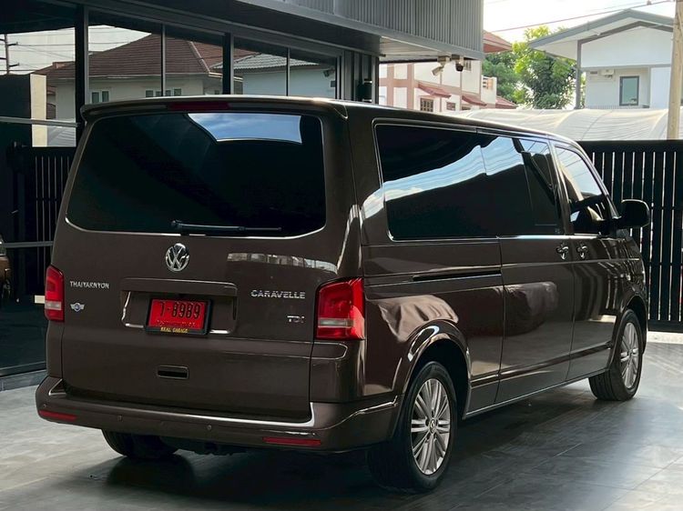 Volkswagen Caravelle 2016 2.0 TDi Van ดีเซล ไม่ติดแก๊ส เกียร์อัตโนมัติ น้ำตาล รูปที่ 4