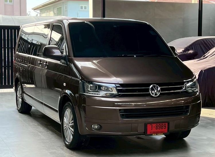 Volkswagen Caravelle 2016 2.0 TDi Van ดีเซล ไม่ติดแก๊ส เกียร์อัตโนมัติ น้ำตาล รูปที่ 2