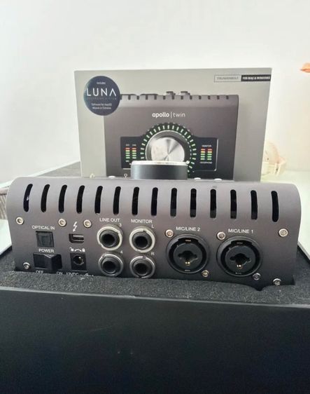 Used Universal Audio Apollo Twin MKII DUO Heritage Edition 10x6 Thunderbolt Audio Interface with UAD DSP รูปที่ 2