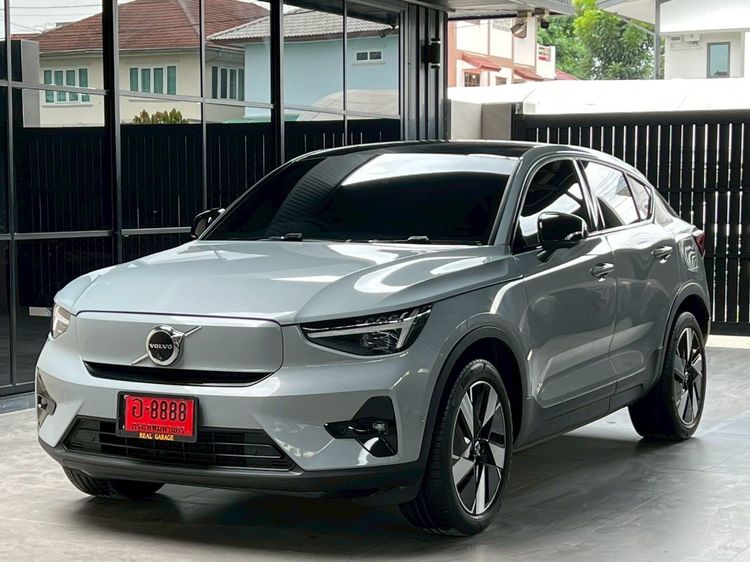 รถ Volvo C40 Recharge Pure Electric สี เทา