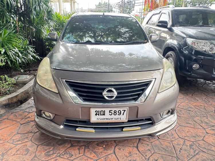 Nissan Almera 2012 1.2 VL Sedan เบนซิน ไม่ติดแก๊ส เกียร์อัตโนมัติ น้ำตาล รูปที่ 2