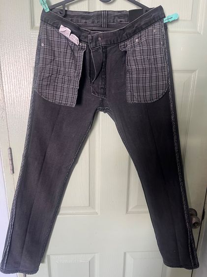 กางเกงยีนส์สีเทาดำ Burberry Black Label Size76 JPN  รูปที่ 9