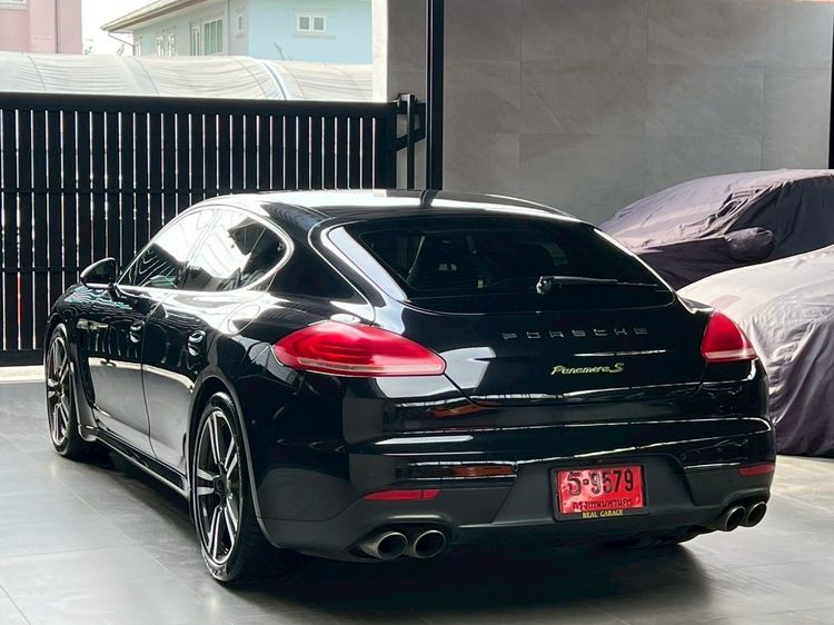 Porsche Panamera 2015 3.0 S E-Hybrid Sedan ไฮบริด ไม่ติดแก๊ส เกียร์อัตโนมัติ ดำ รูปที่ 3