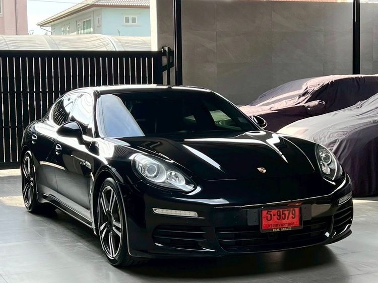 Porsche Panamera 2015 3.0 S E-Hybrid Sedan ไฮบริด ไม่ติดแก๊ส เกียร์อัตโนมัติ ดำ รูปที่ 2