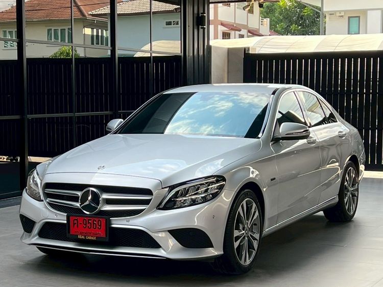 รถ Mercedes-Benz C-Class C300 สี เทา