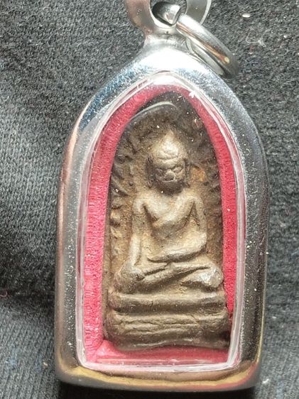 พระรอดลำพูนเนื้อเขียวหินครกครับ รูปที่ 2