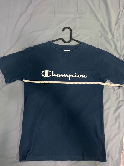 เสื้อยืด Champion สีกรมท่า Size L  รูปที่ 4