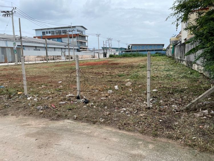 ขายที่ดินถมแล้ว แปลงสวย ขนาด 608 ตรว. ติดถนน 2 ด้าน บางกะดี่ 19 แยก 8 และ เทียนทะเล 20 แยก 14 ใกล้ถนนวงแหวนกาญจนาภิเษก รูปที่ 2