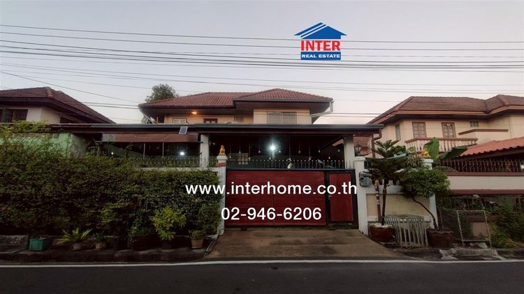 บ้านเดี่ยว 2 ชั้น 60 ตร.ว. หมู่บ้านบัวทอง2 ใกล้เซ็นทรัล เวสต์เกต ถนนกาญจนาภิเษก ถนนเลียบคลองบางไผ่ บางบัวทอง นนทบุรี