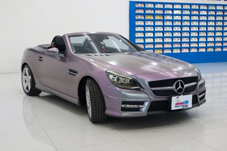 Mercedes-Benz SLK-Class 2013 SLK200 AMG Sedan เบนซิน ไม่ติดแก๊ส เกียร์อัตโนมัติ เทา รูปที่ 3