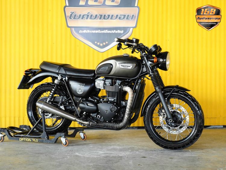 Triumph Bonneville T100 BLACK จดปี 2020 ฟรีดาวน์ออกรถใช้เงิน 0 บาท รูปที่ 7