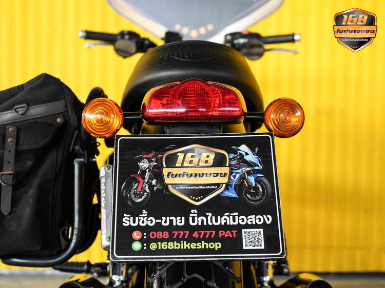 Triumph Bonneville T100 BLACK จดปี 2020 ฟรีดาวน์ออกรถใช้เงิน 0 บาท รูปที่ 6