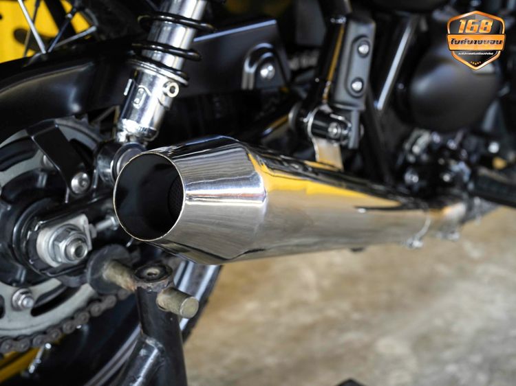 Triumph Bonneville T100 BLACK จดปี 2020 ฟรีดาวน์ออกรถใช้เงิน 0 บาท รูปที่ 14