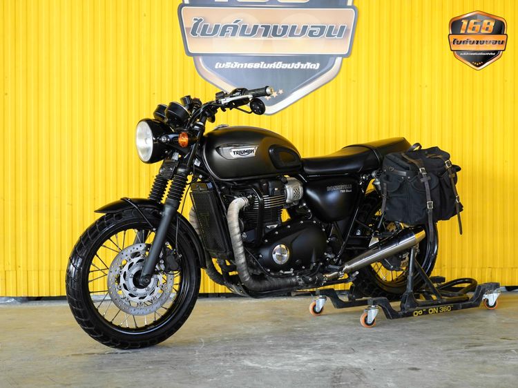 Triumph Bonneville T100 BLACK จดปี 2020 ฟรีดาวน์ออกรถใช้เงิน 0 บาท รูปที่ 8