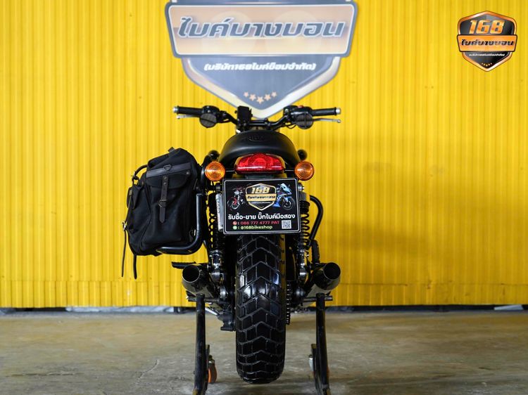 Triumph Bonneville T100 BLACK จดปี 2020 ฟรีดาวน์ออกรถใช้เงิน 0 บาท รูปที่ 10