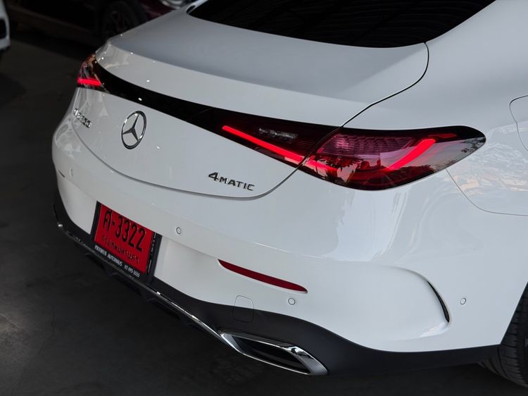 Mercedes-Benz CLE-Class 2025 CLE 300 Sedan ไฮบริด ไม่ติดแก๊ส เกียร์อัตโนมัติ ขาว รูปที่ 4
