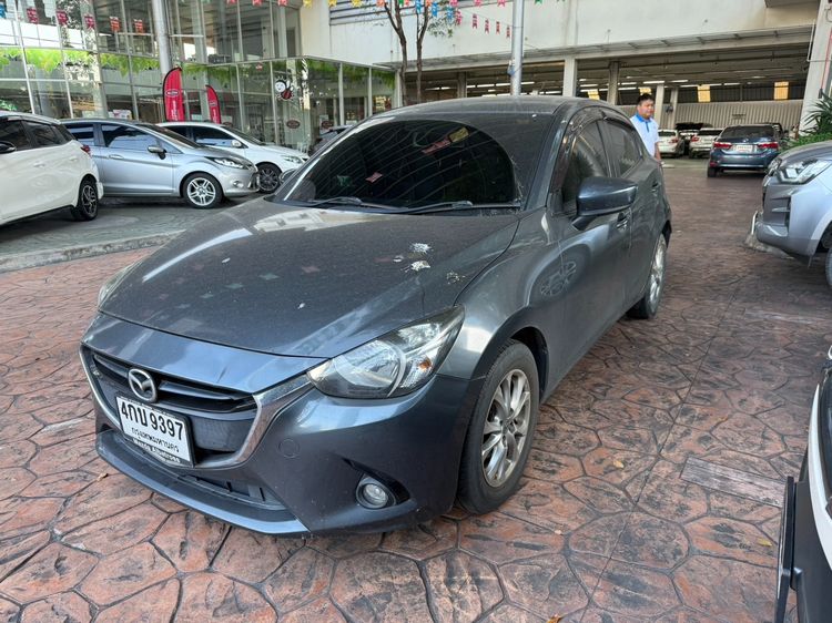 Mazda Mazda 2 2015 1.3 High Plus Sedan เบนซิน ไม่ติดแก๊ส เกียร์อัตโนมัติ เทา รูปที่ 3