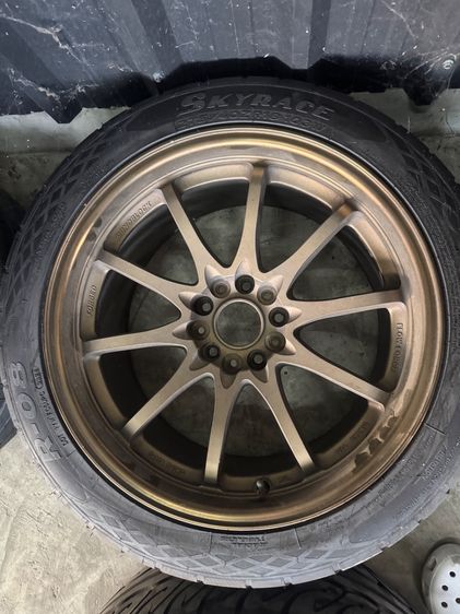 ล้อแม็ก18 CE 295-35-18 กับ  275 40 18 ยางสภาพใหม่ใช้ได้อีกนาน โดยรวมล้อยางสวยพร้อมใช้ได้เลย รูปที่ 5