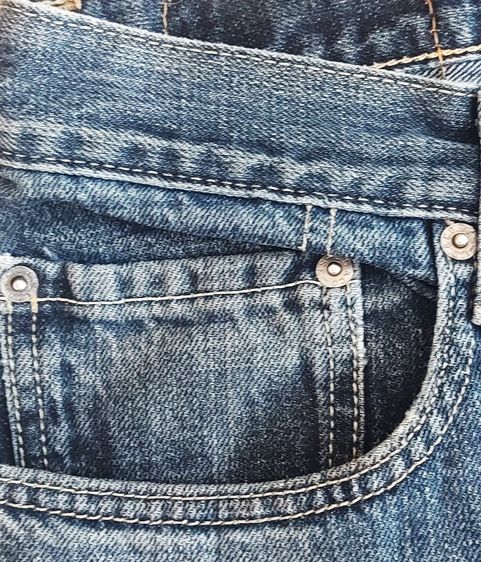 Levi’s 569 Loose Straight Jeans Men’s Light Wash Denim  รูปที่ 2