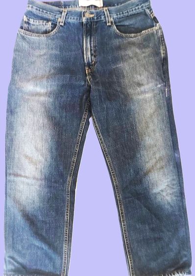 Levi's ยีนส์ EU 34 Levi’s 569 Loose Straight Jeans Men’s Light Wash Denim 