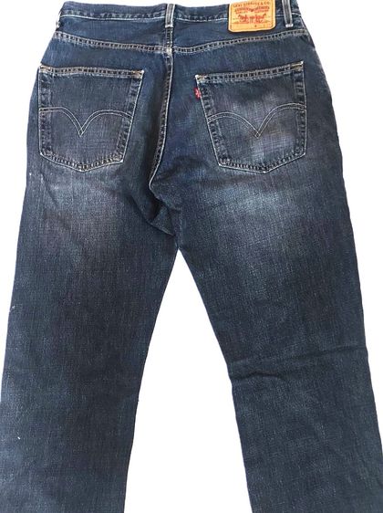 Levi’s 569 Loose Straight Jeans Men’s Light Wash Denim  รูปที่ 14
